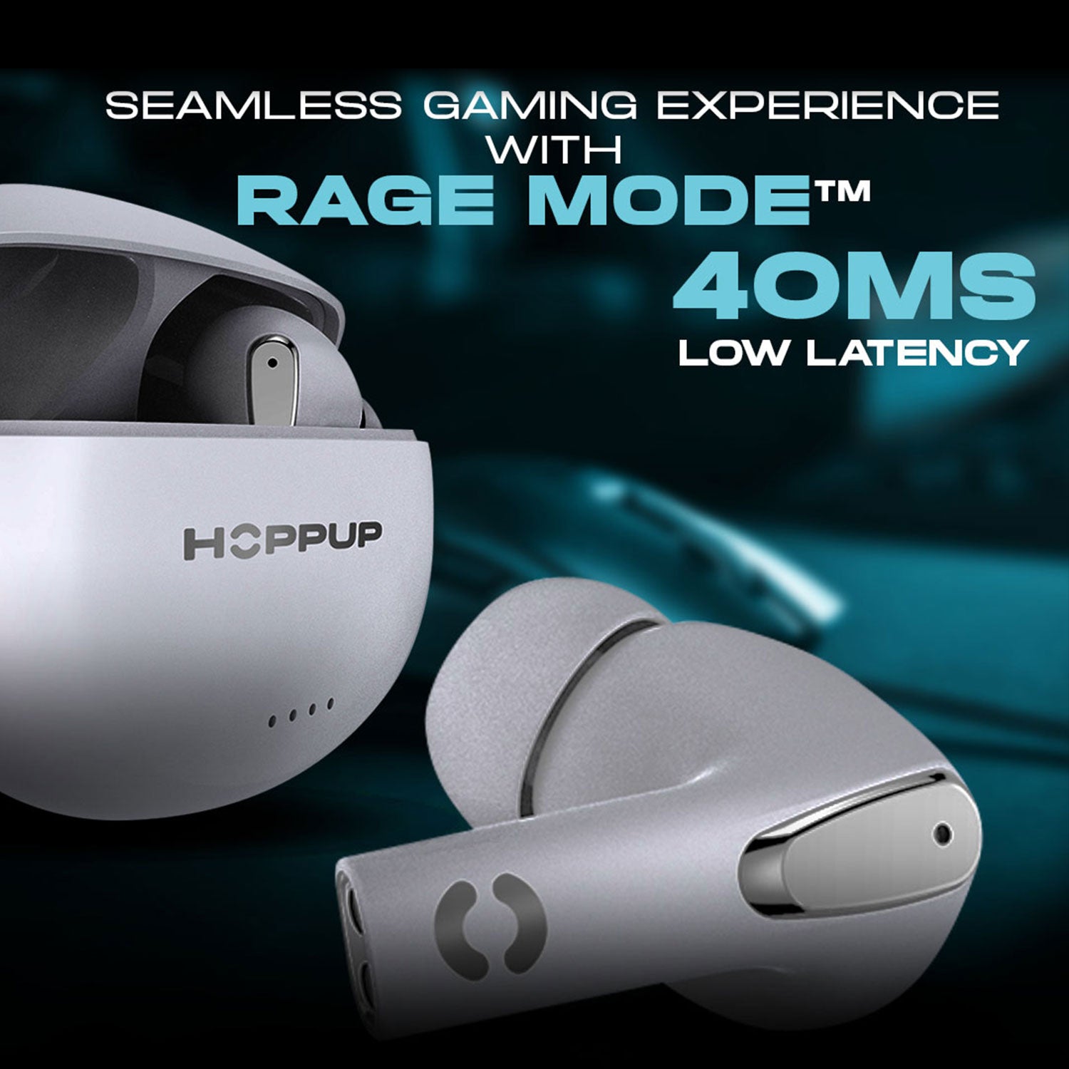 HOPPUP TWS Earbuds Wireless Earphones Bluetooth Headsets S 50